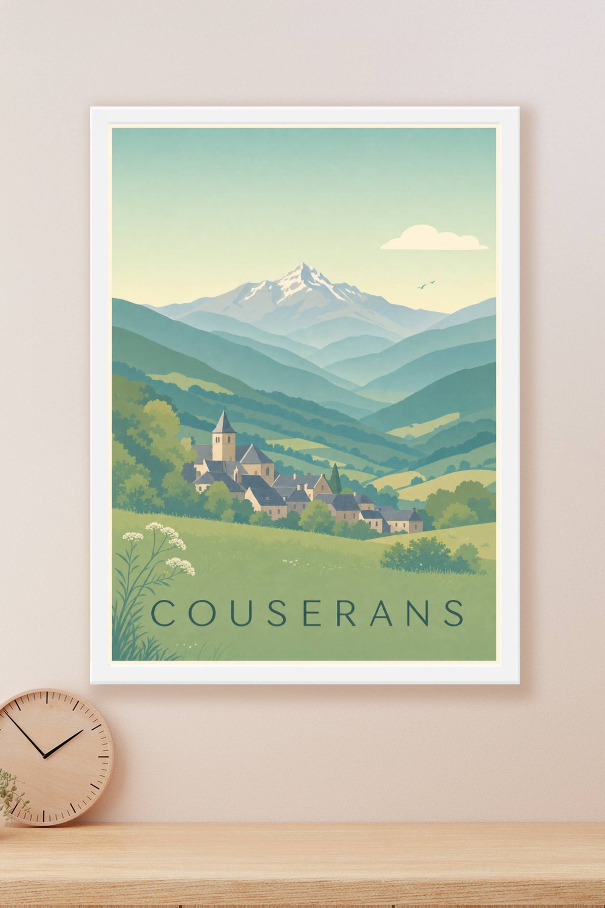 Affiche du Couserans - Poster du mont Valier