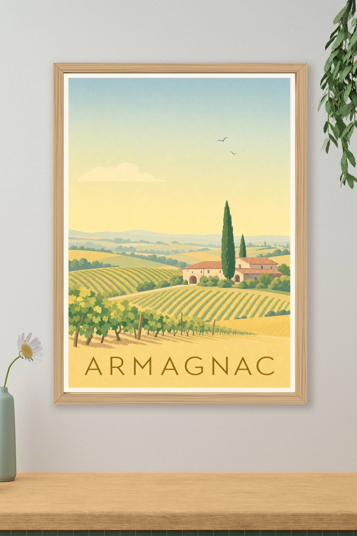 Affiche de l'Armagnac - Poster du Gers