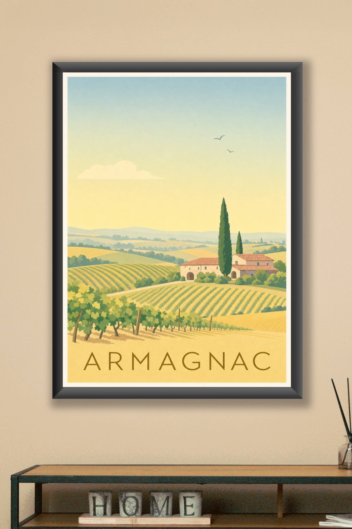 Affiche de l'Armagnac - Poster du Gers