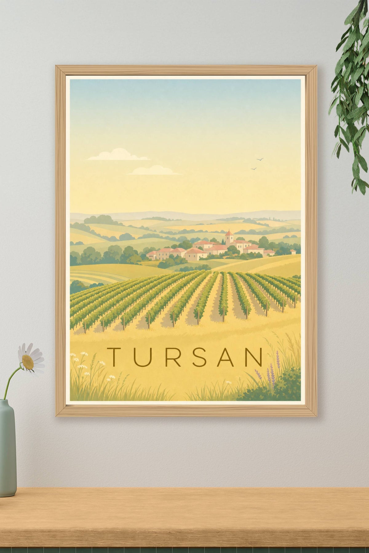 Affiche du Tursan - Poster d'Eugénie-les-Bains