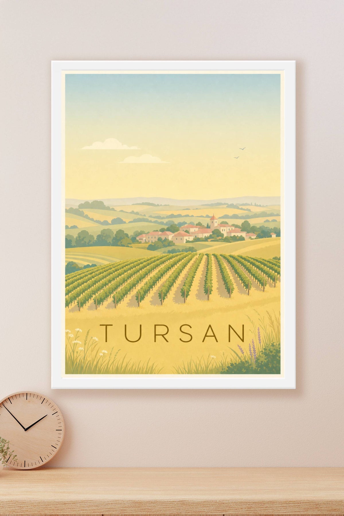 Affiche du Tursan - Poster d'Eugénie-les-Bains