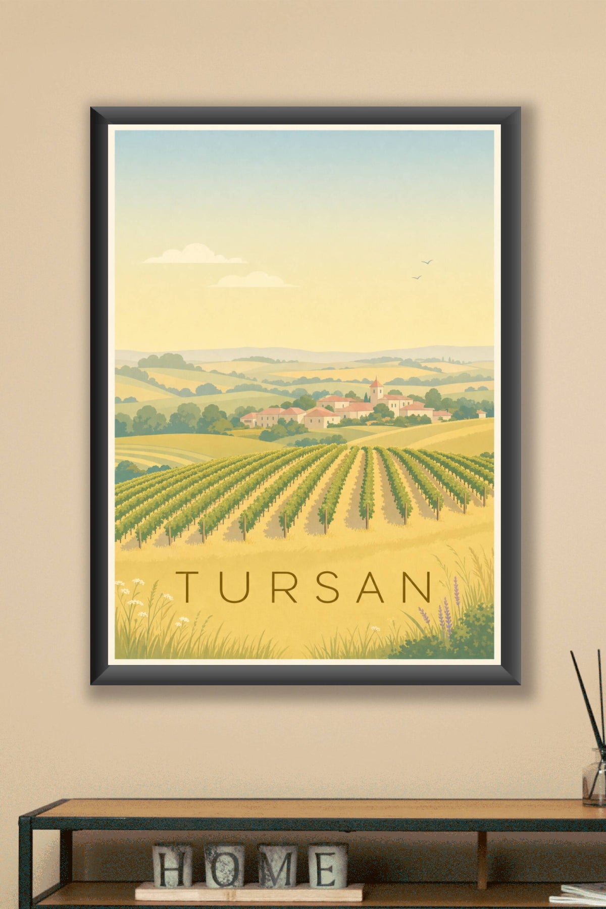 Affiche du Tursan - Poster d'Eugénie-les-Bains