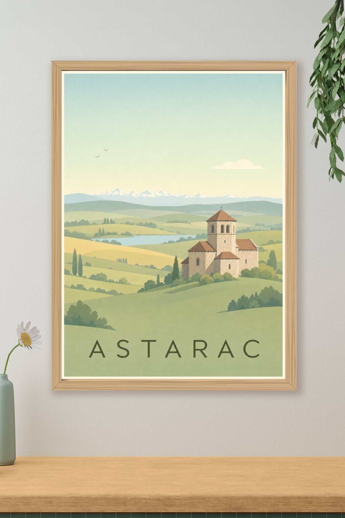 Affiche de l'Astarac - Poster de Mirande