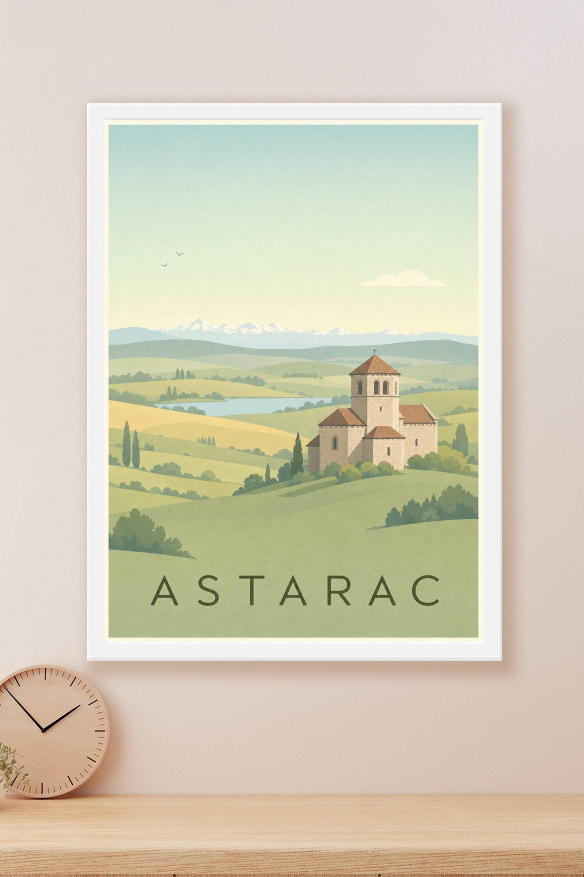 Affiche de l'Astarac - Poster de Mirande