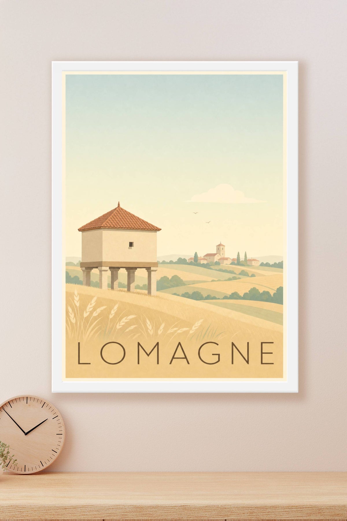 Affiche de la Lomagne - Poster de Lectoure