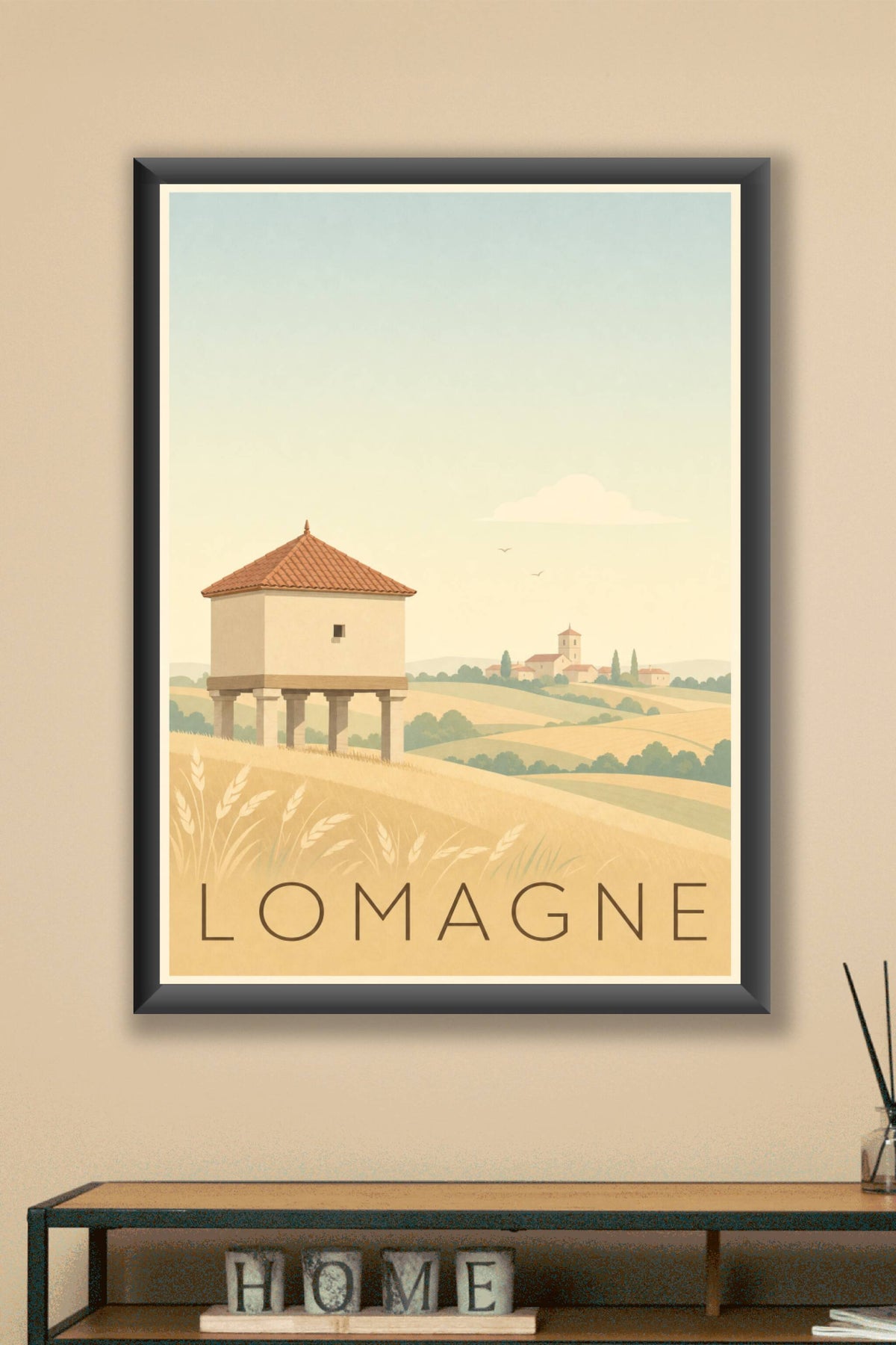 Affiche de la Lomagne - Poster de Lectoure