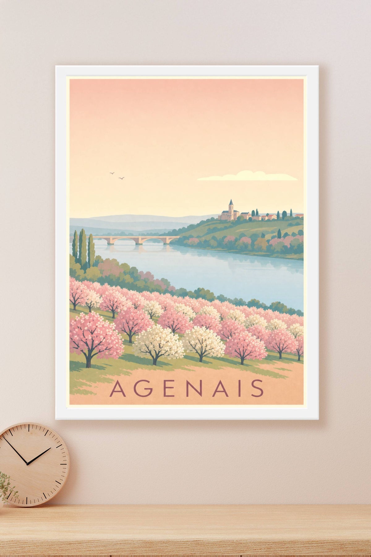 Affiche de l'Agenais - Poster du Lot-et-Garonne