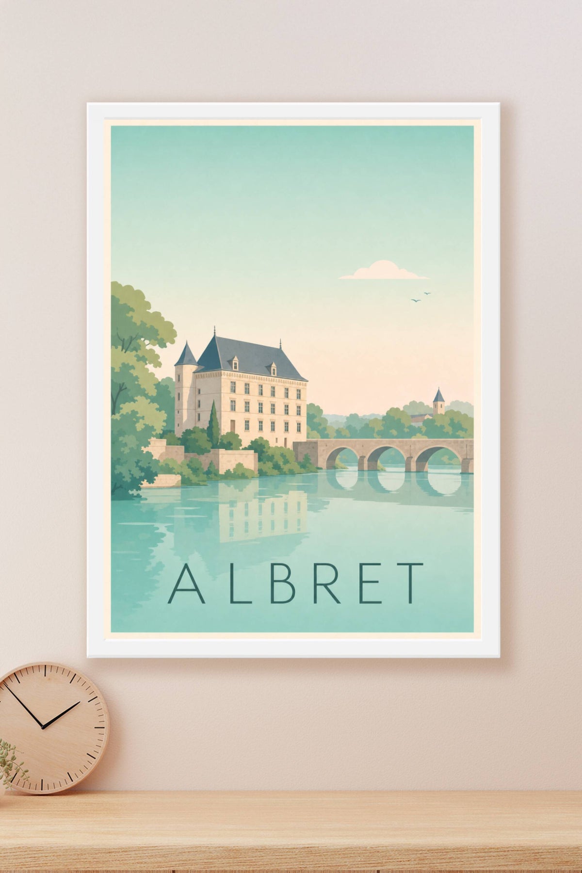 Affiche de l'Albret - Poster de Nérac