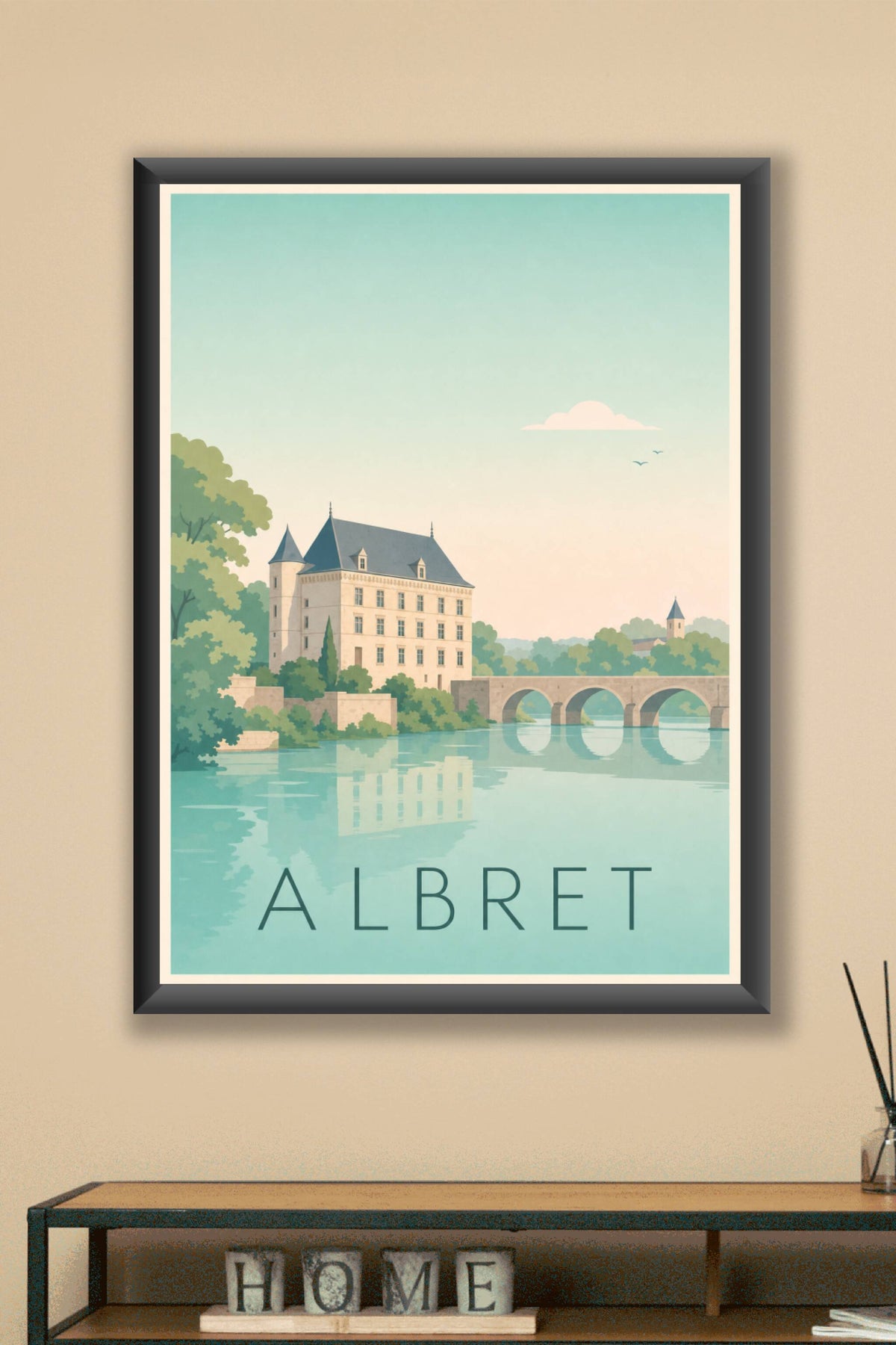 Affiche de l'Albret - Poster de Nérac