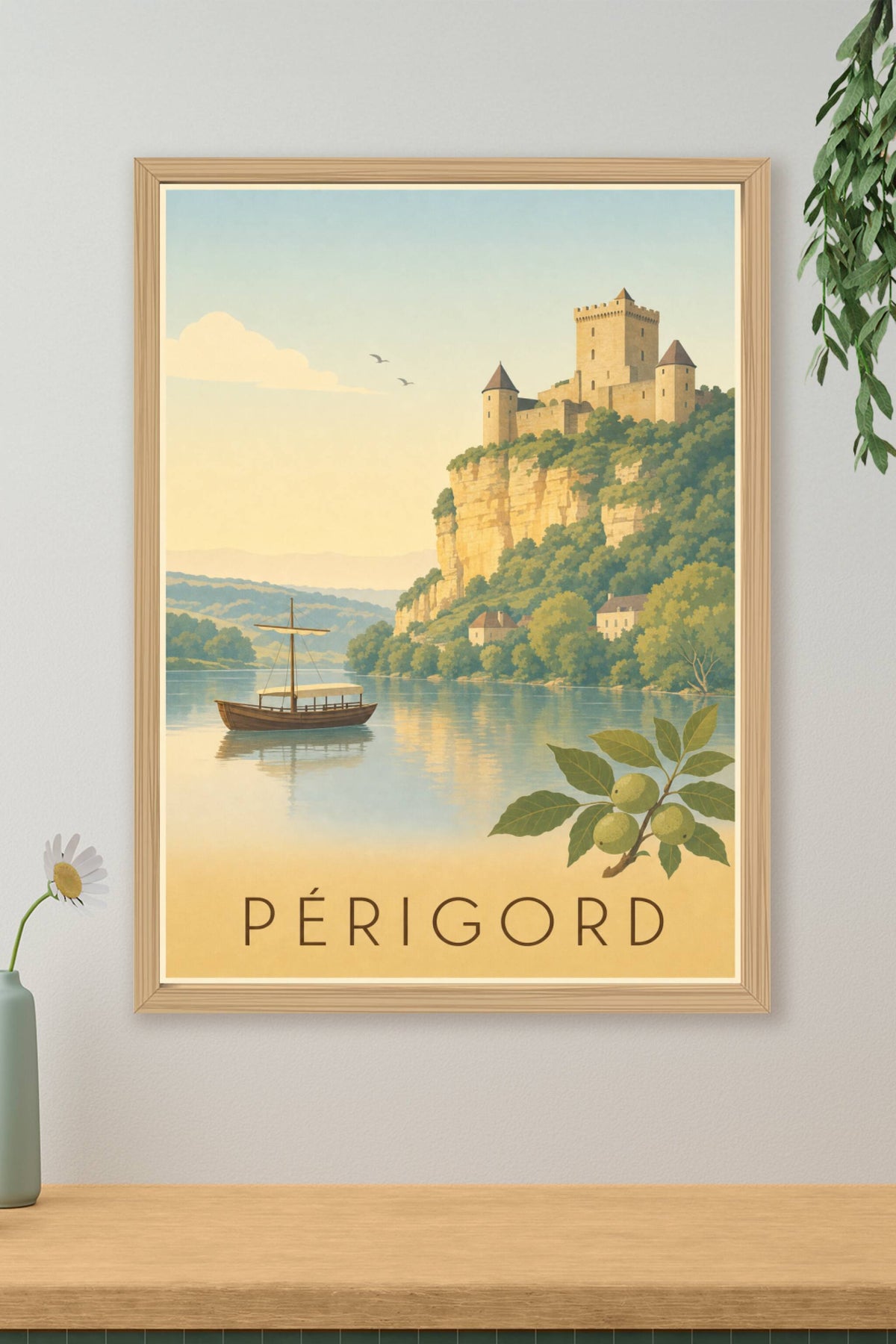 Affiche du Périgord - Poster de la Dordogne