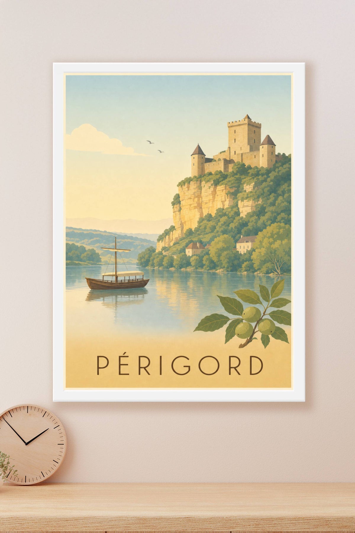 Affiche du Périgord - Poster de la Dordogne
