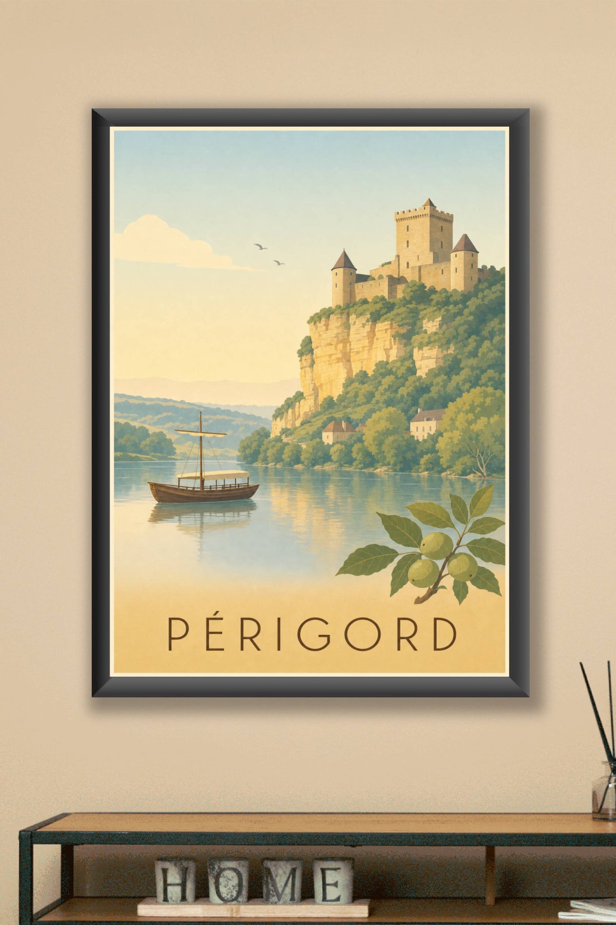 Affiche du Périgord - Poster de la Dordogne