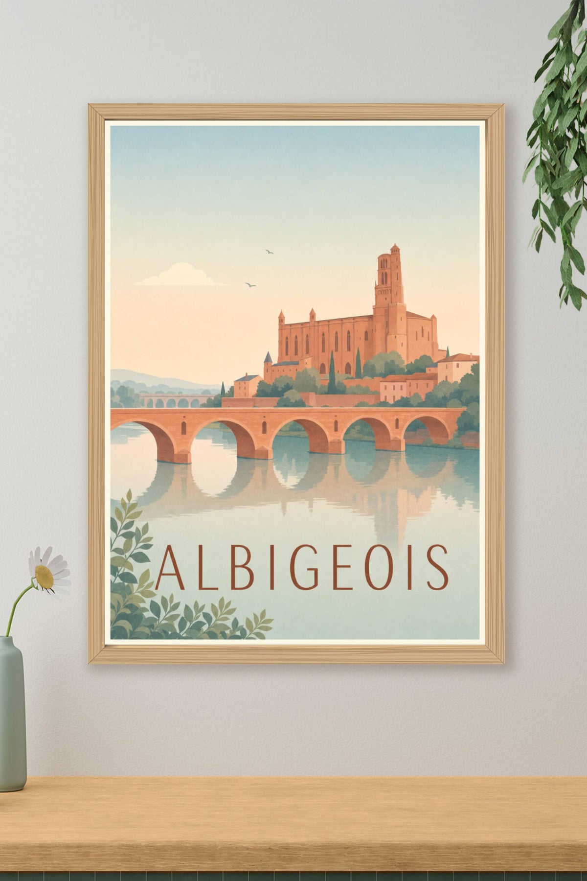 Affiche de l'Albigeois - Poster d'Albi