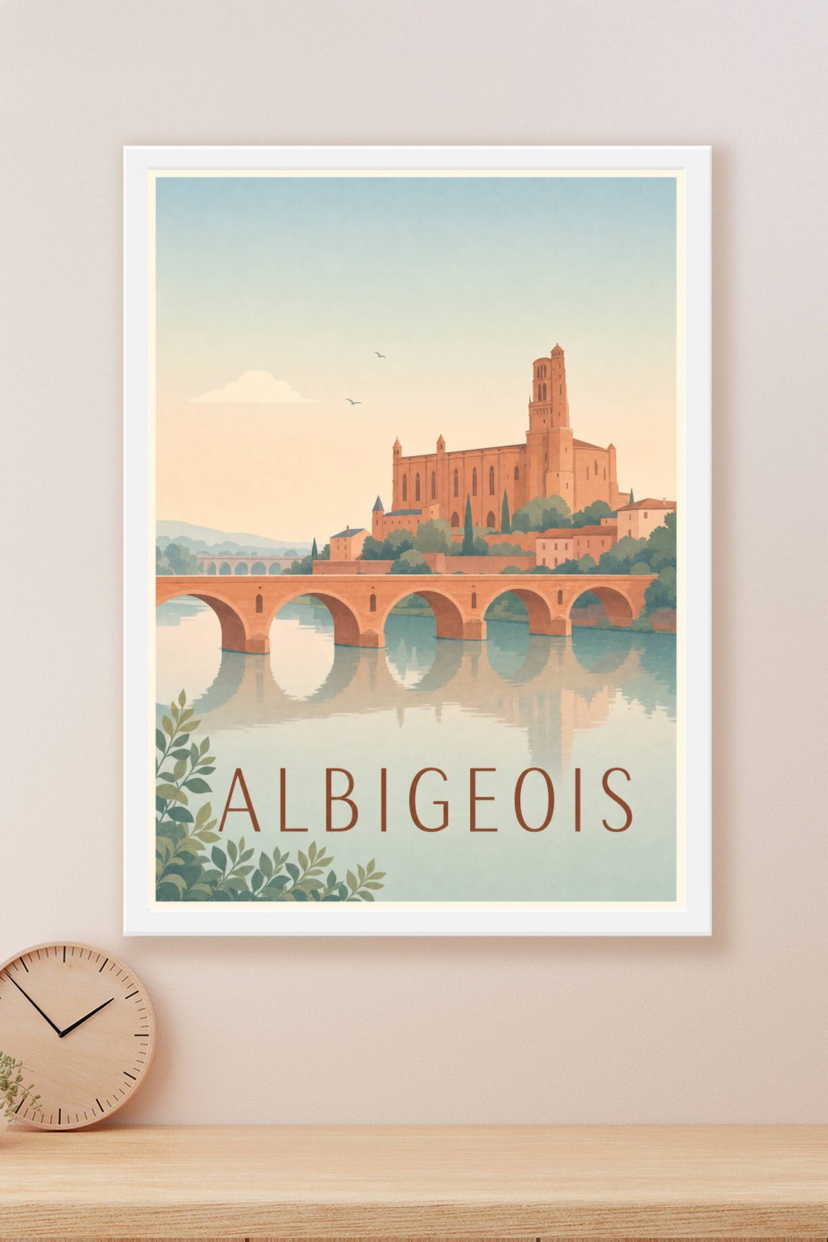 Affiche de l'Albigeois - Poster d'Albi