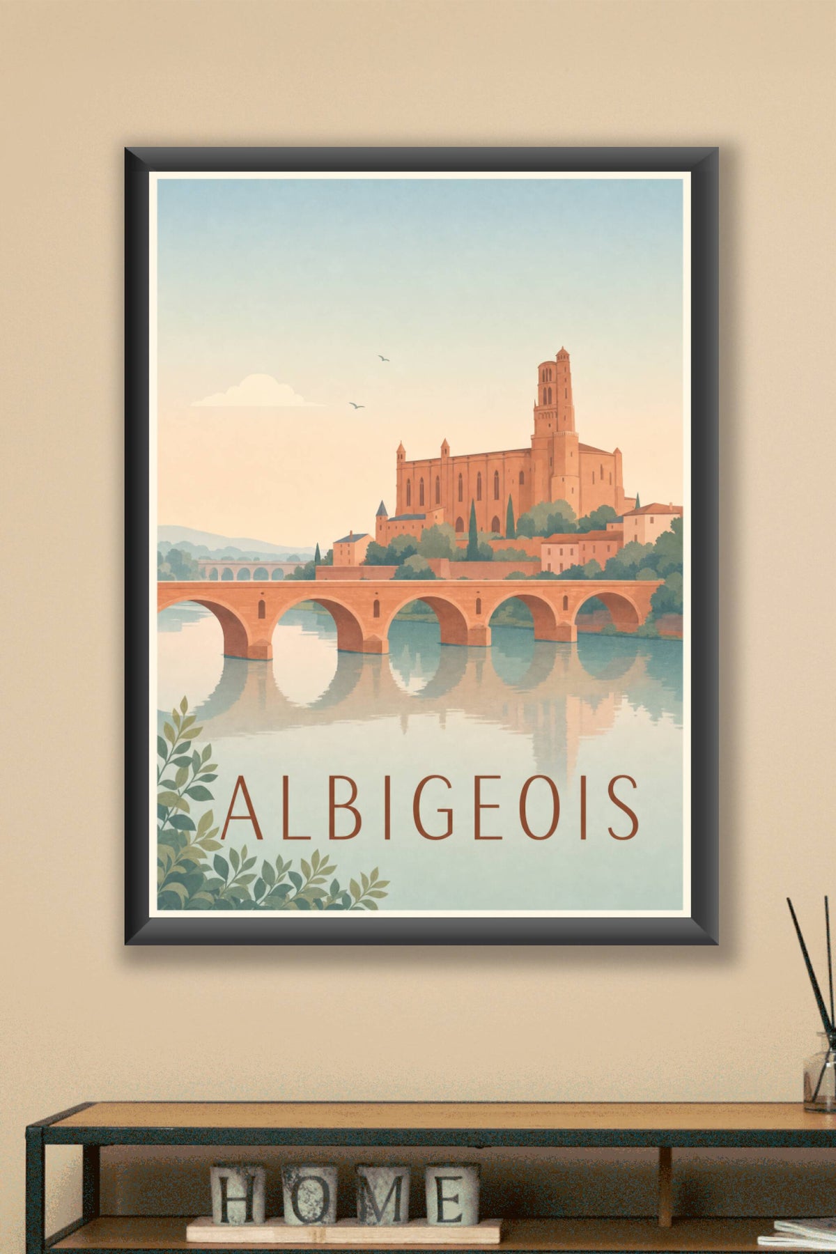 Affiche de l'Albigeois - Poster d'Albi