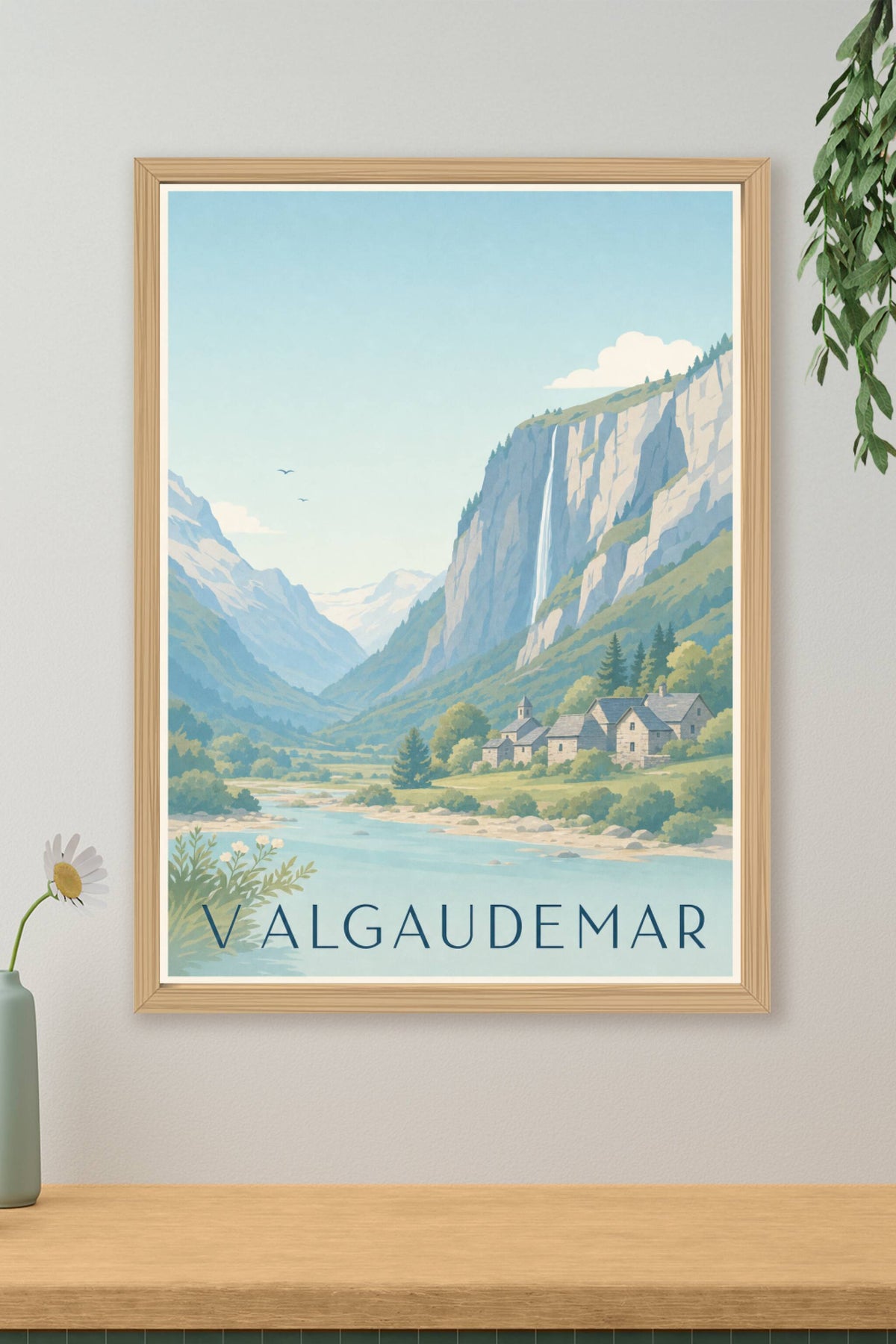 Affiche du Valgaudemar - Poster des Écrins