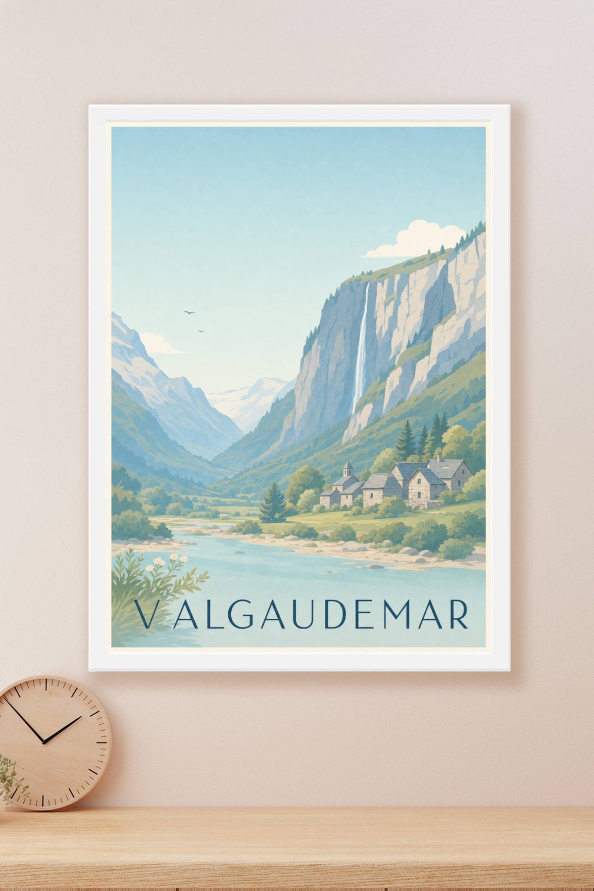 Affiche du Valgaudemar - Poster des Écrins