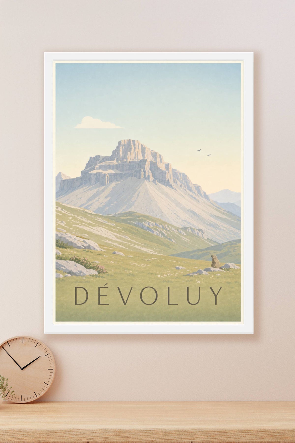 Affiche du Dévoluy - Poster de l'Obiou
