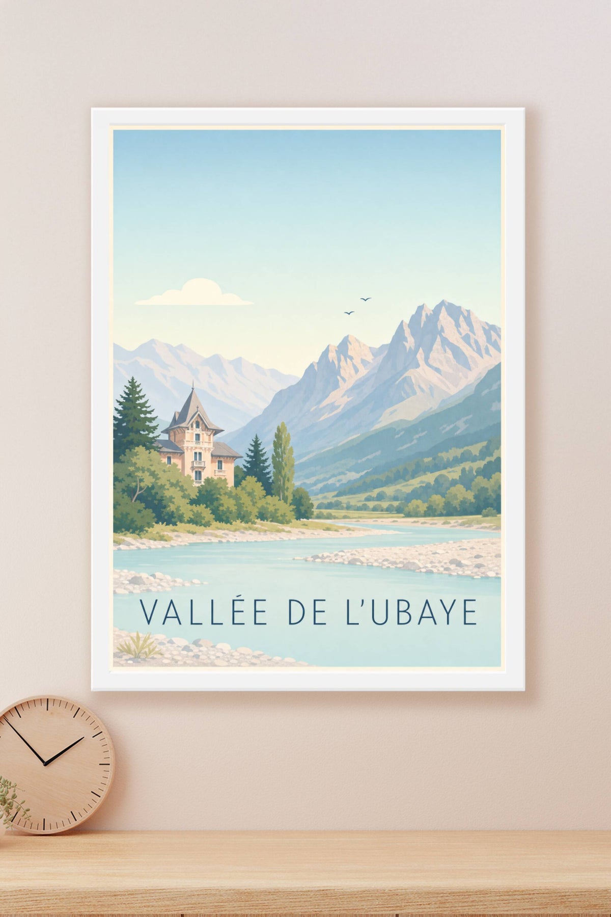 Affiche de l'Vallée de l'Ubaye - Poster de Barcelonnette