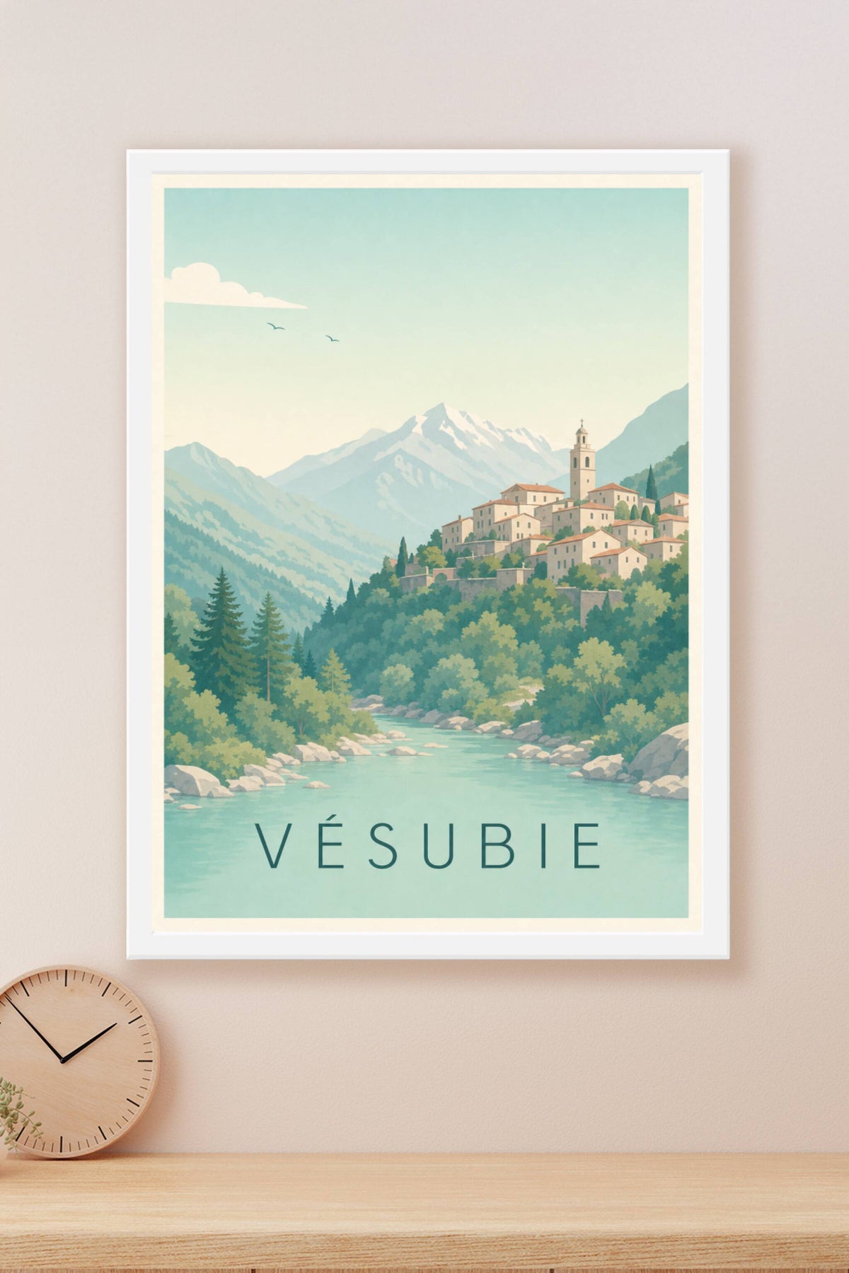 Affiche de la Vésubie - Poster de Saint-Martin-Vésubie