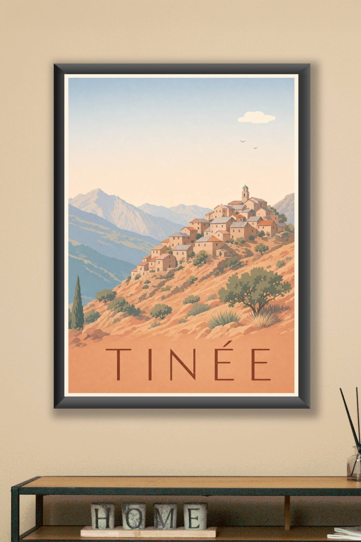 Affiche de la Tinée - Poster d'Auron