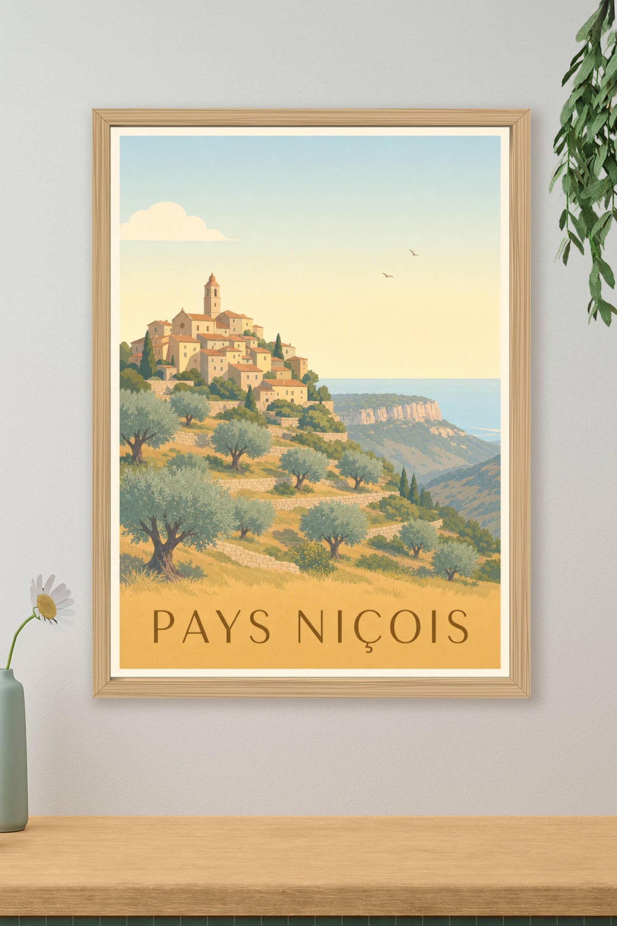 Affiche du Pays niçois - Poster d'Èze