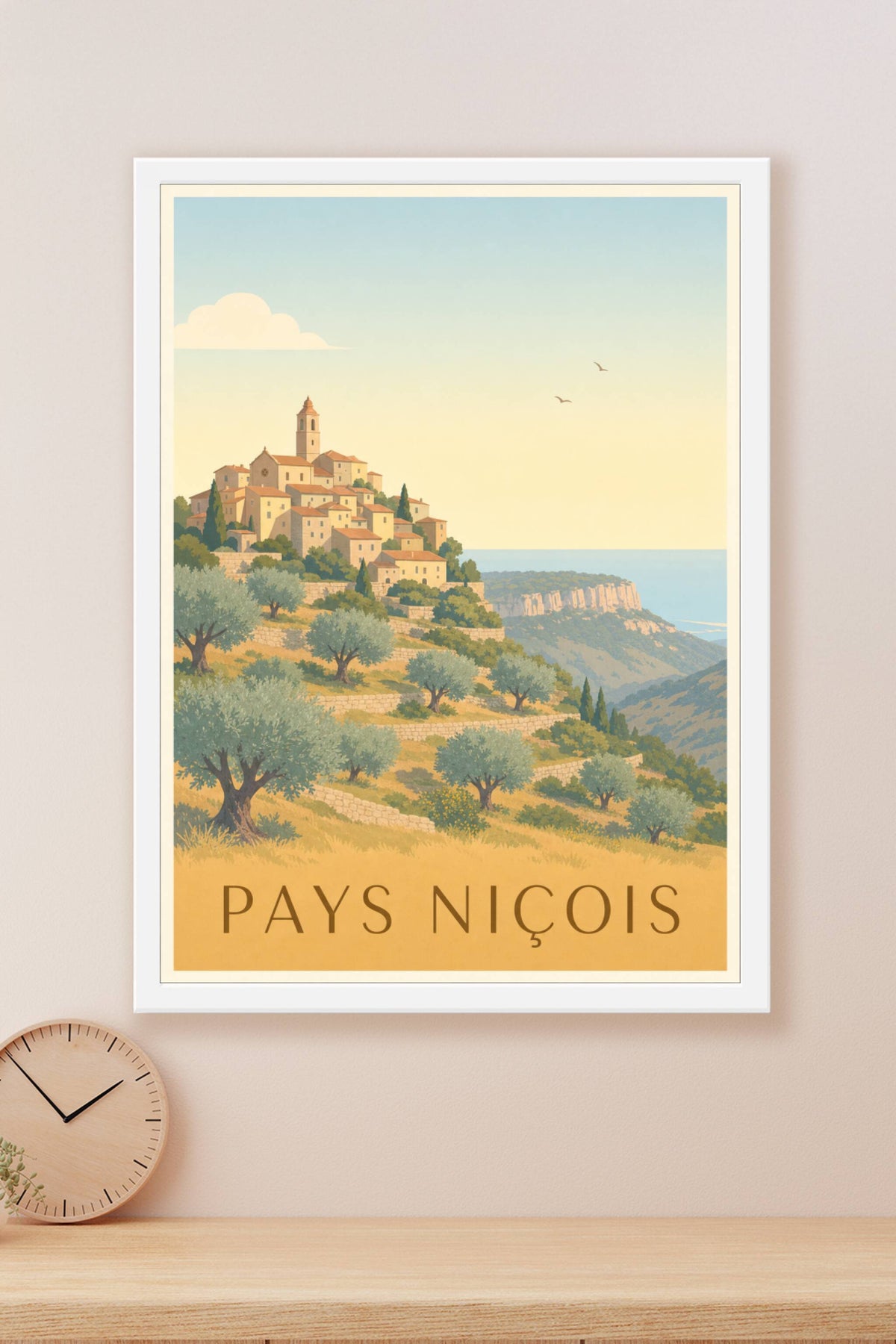 Affiche du Pays niçois - Poster d'Èze
