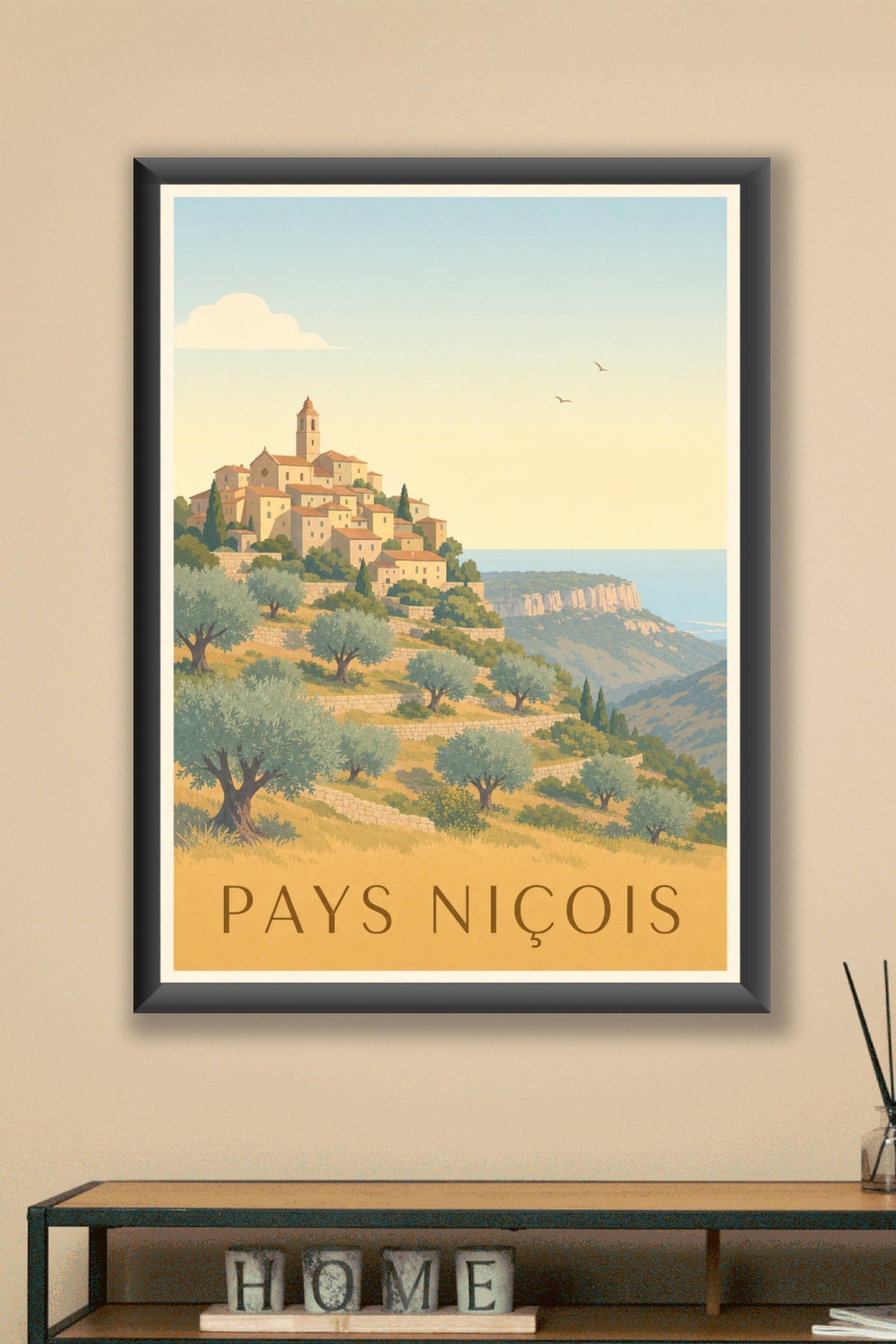 Affiche du Pays niçois - Poster d'Èze