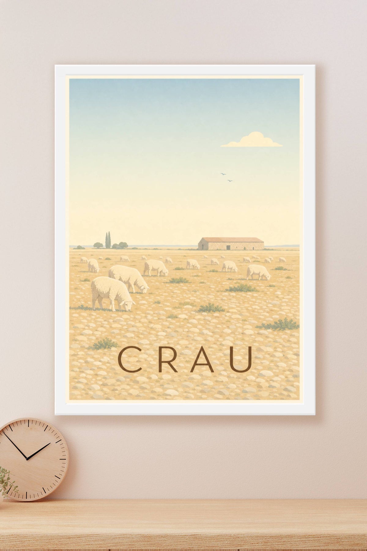 Affiche de la Crau - Poster d'Arles