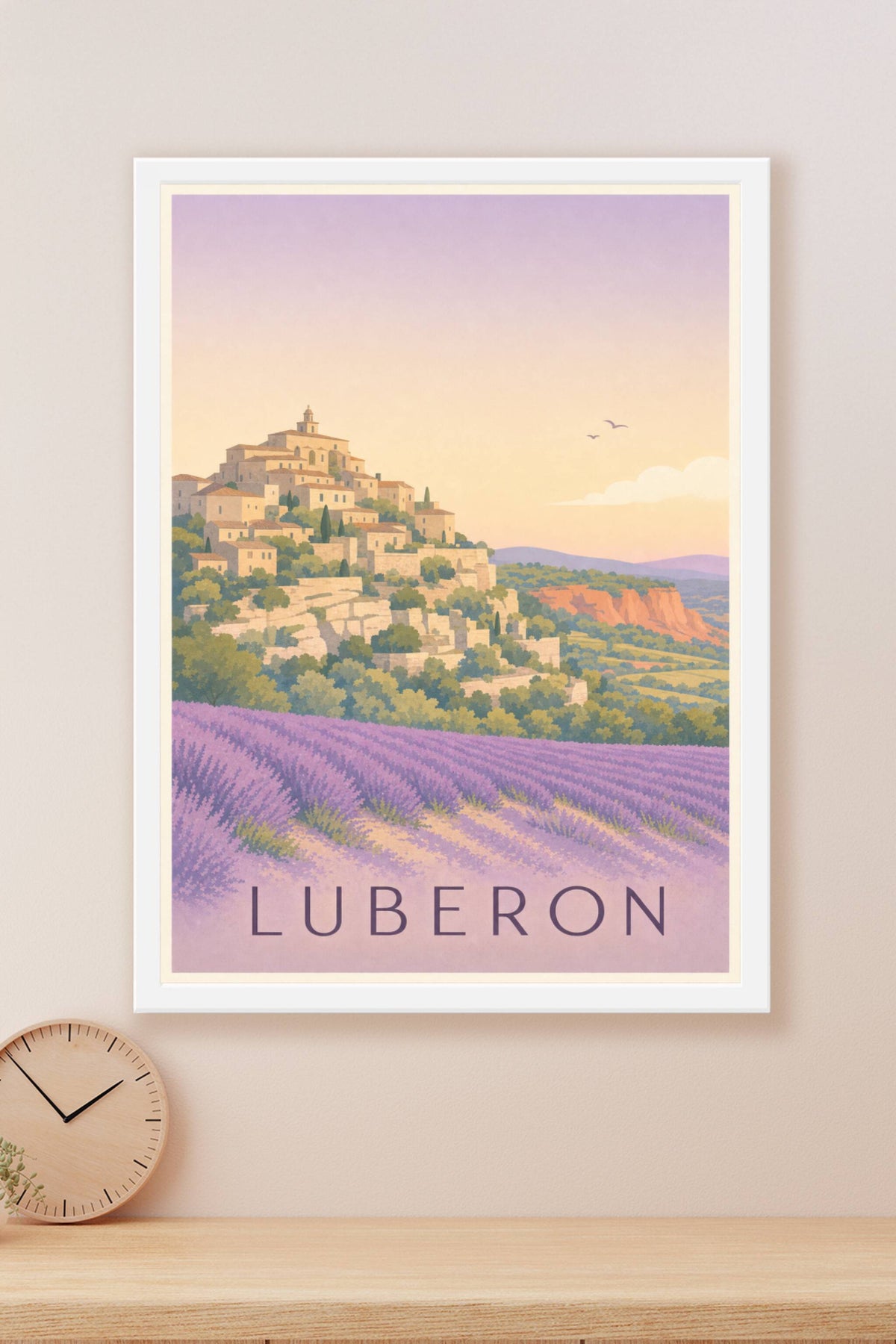 Affiche du Luberon - Poster de Gordes