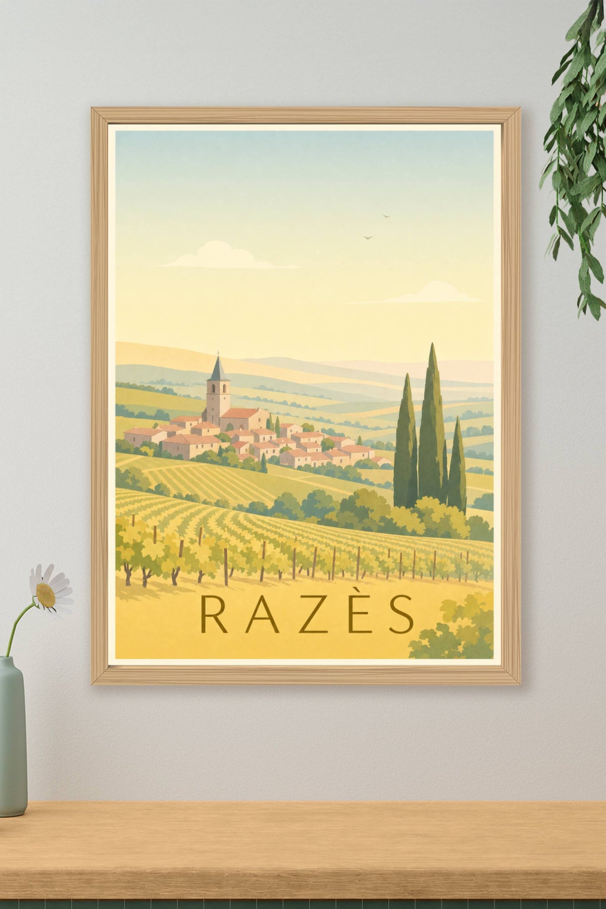 Affiche du Razès - Poster de Limoux