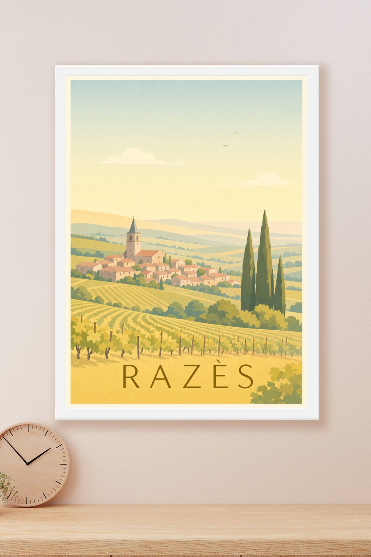 Affiche du Razès - Poster de Limoux