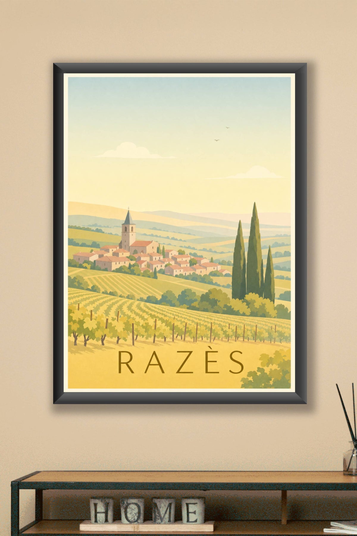 Affiche du Razès - Poster de Limoux