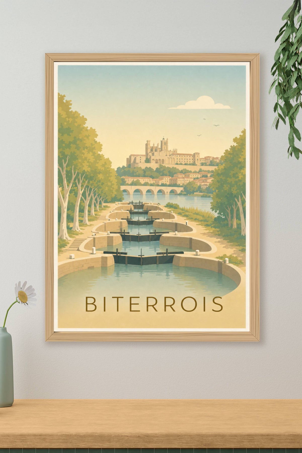 Affiche du Biterrois - Poster de Béziers