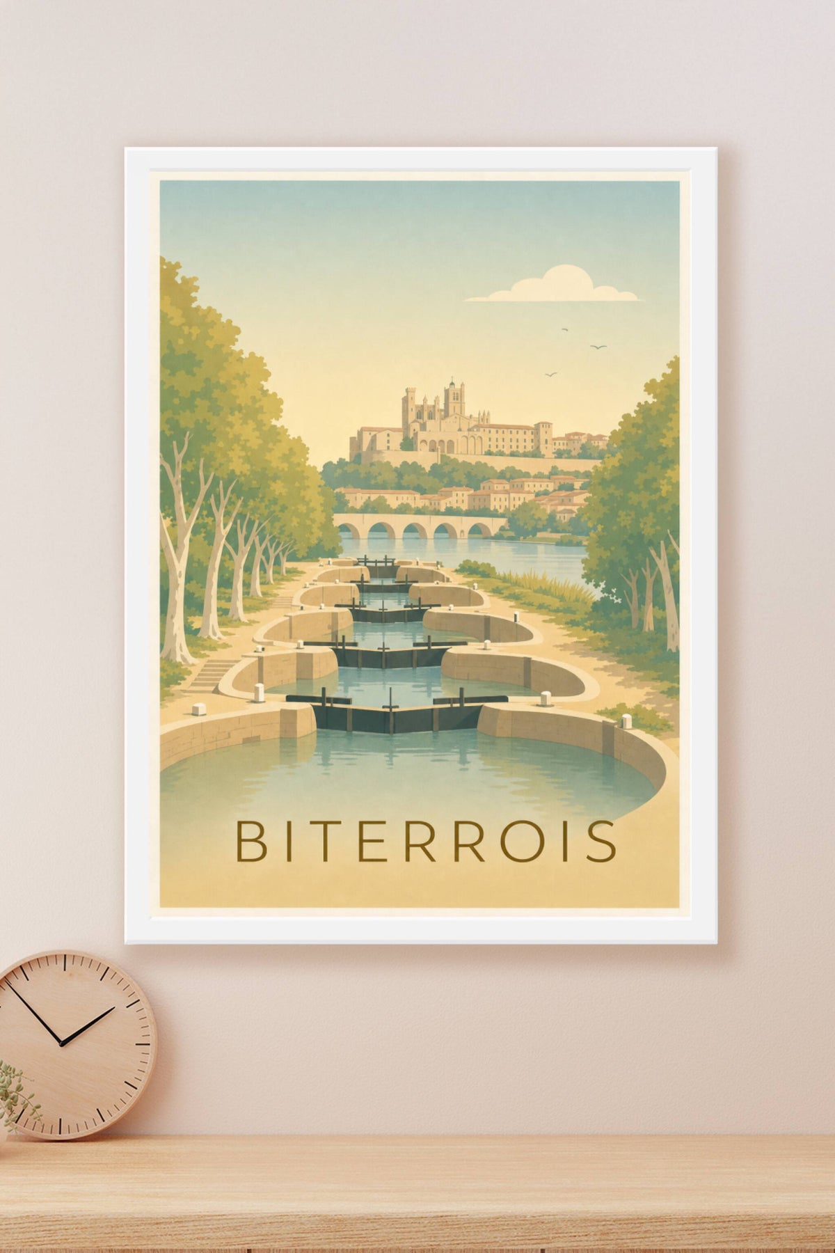 Affiche du Biterrois - Poster de Béziers