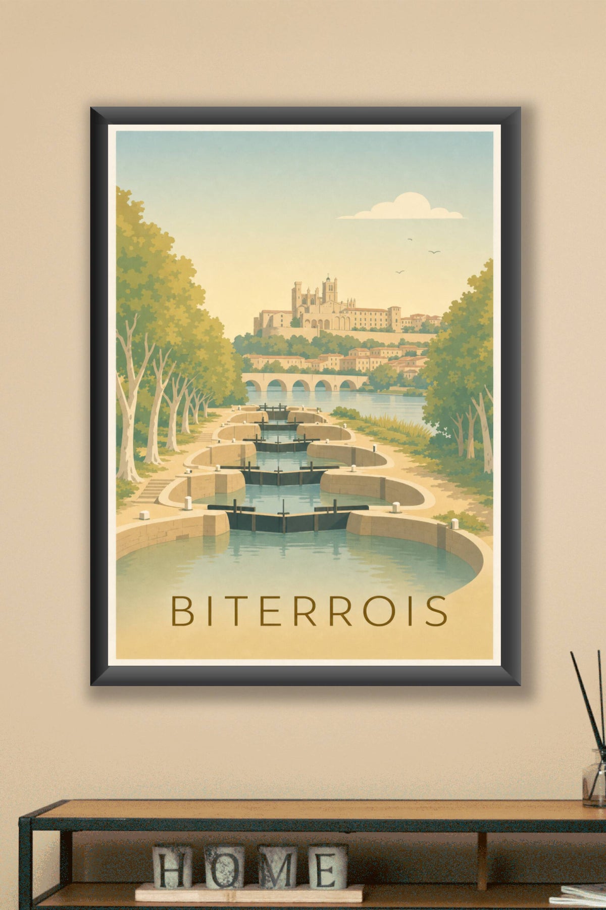 Affiche du Biterrois - Poster de Béziers