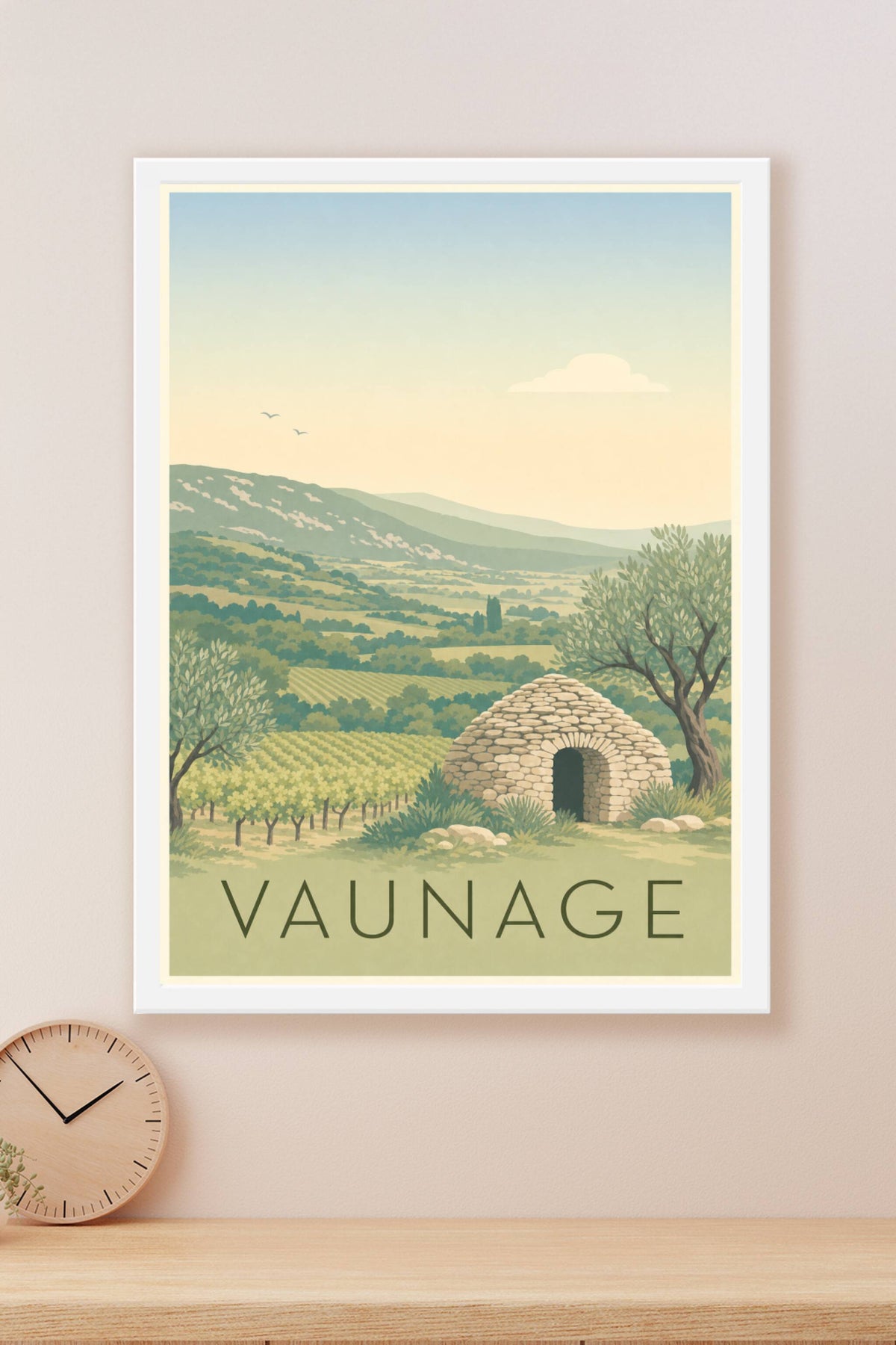 Affiche de la Vaunage - Poster de Nîmes