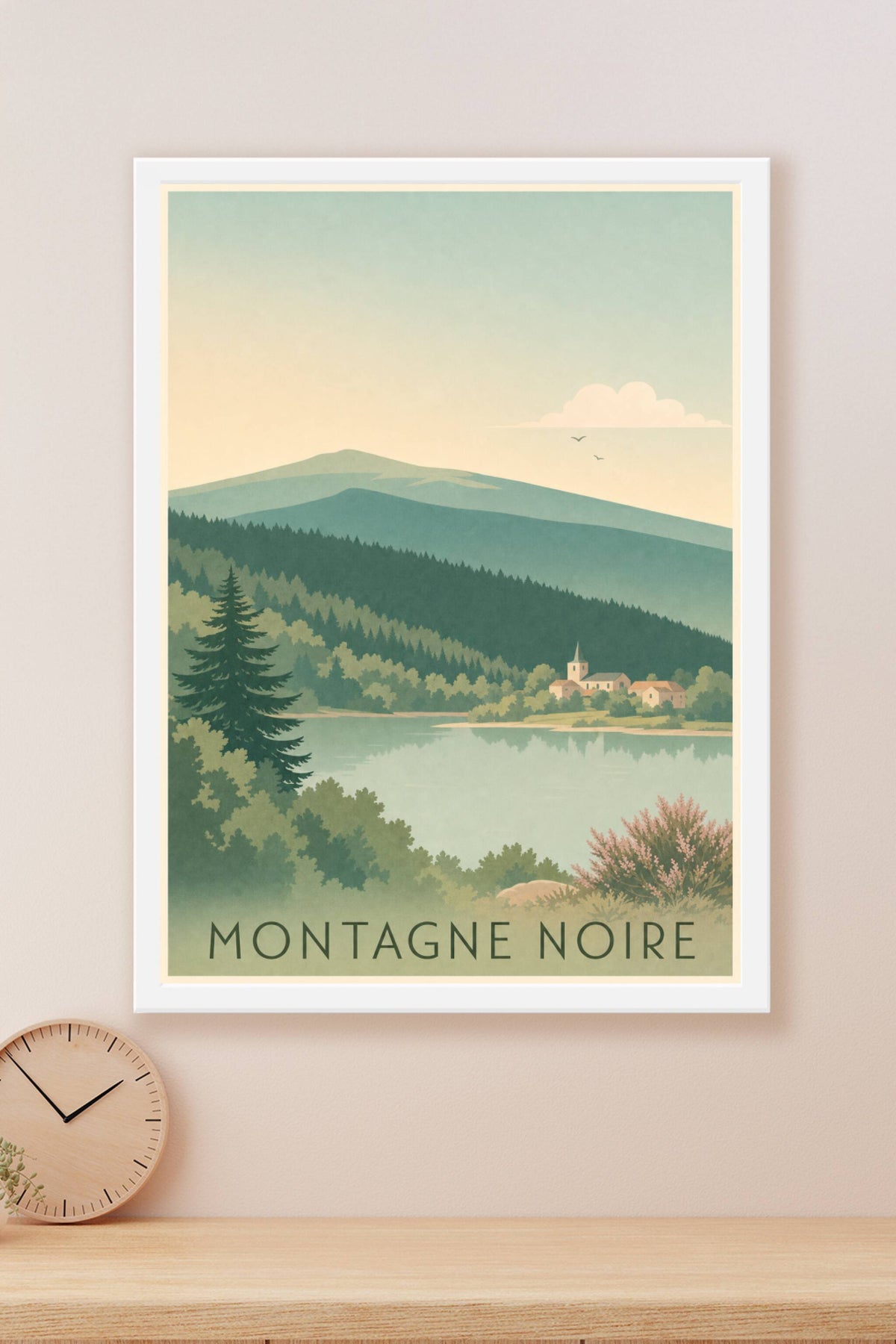 Affiche de la Montagne Noire - Poster du Pic de Nore