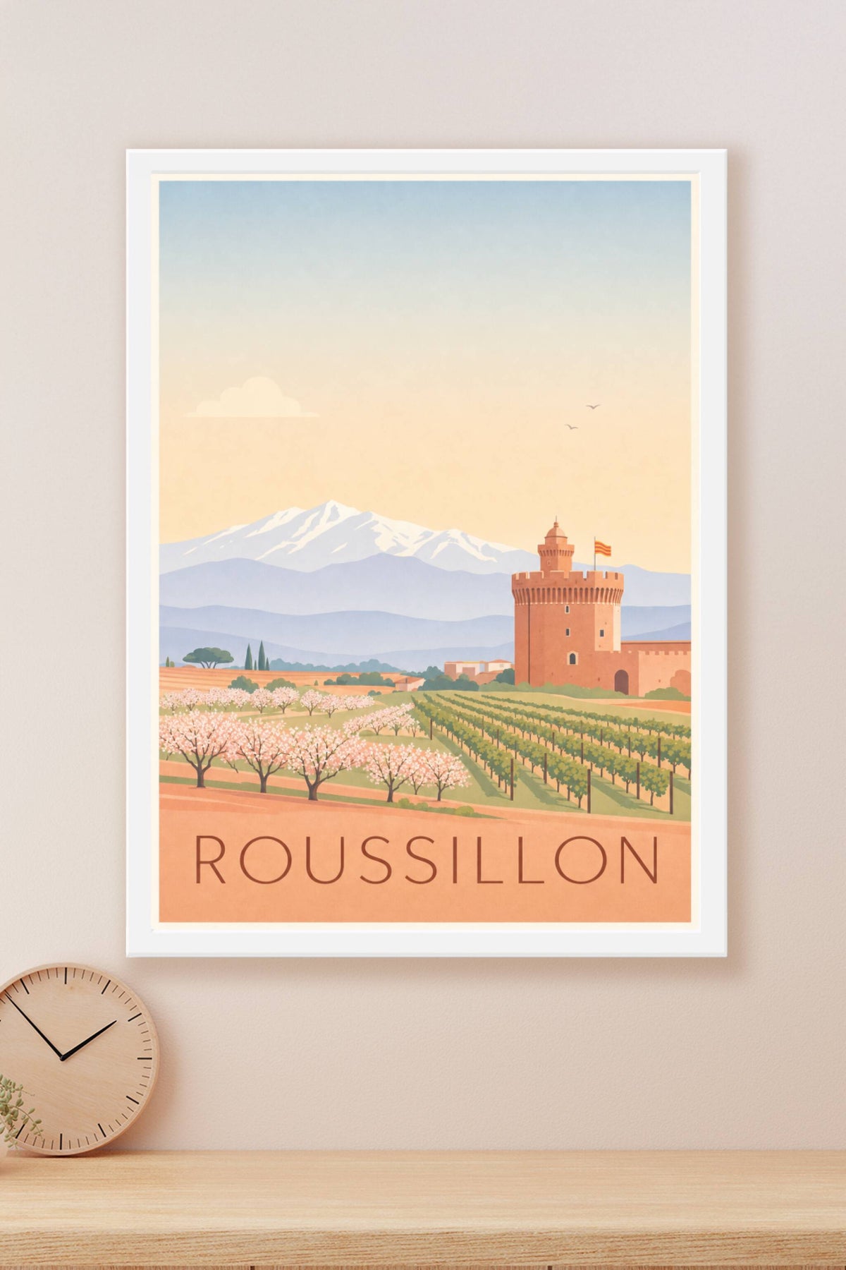Affiche du Roussillon - Poster de Perpignan