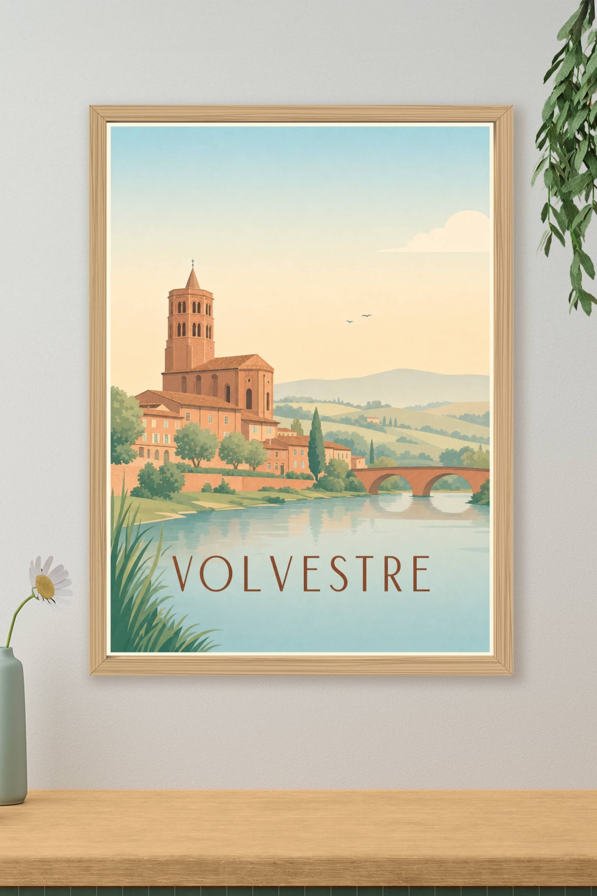 Affiche du Volvestre - Poster de Rieux-Volvestre