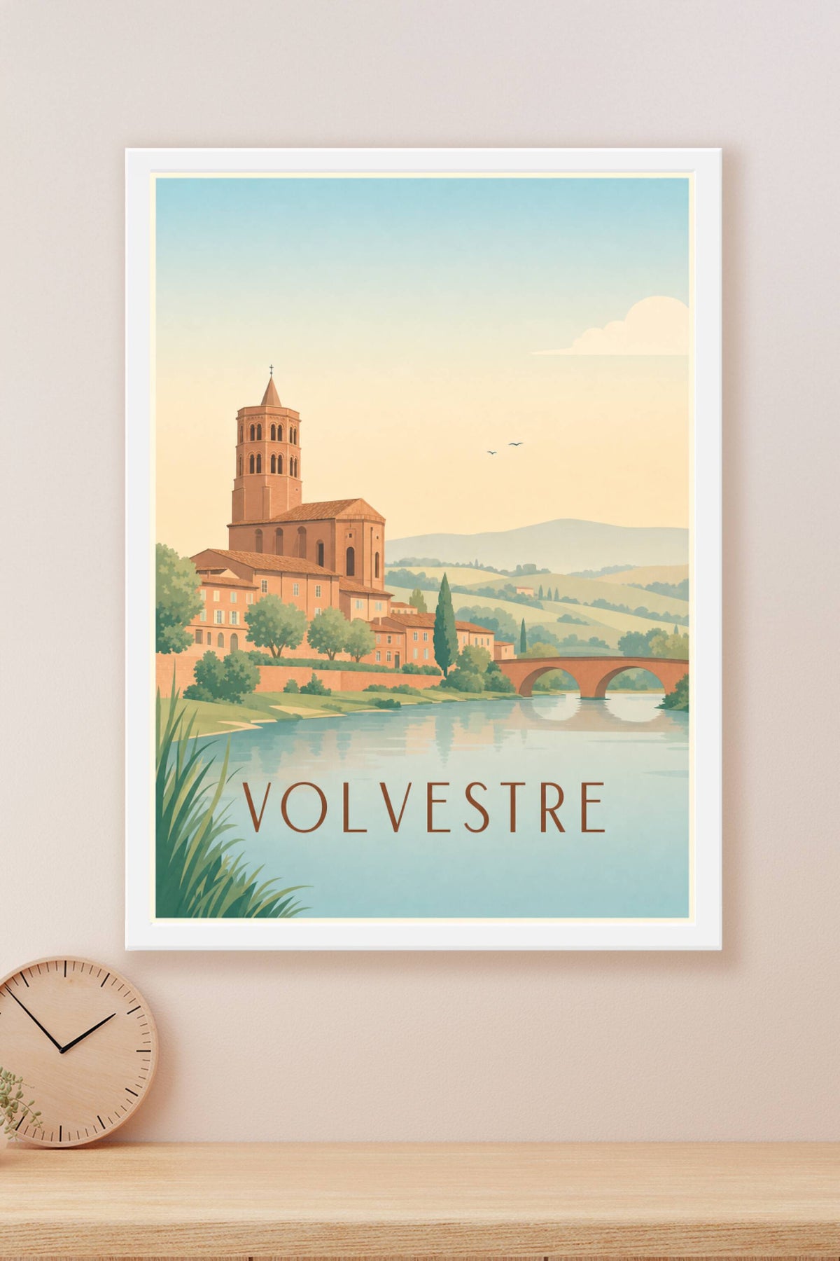 Affiche du Volvestre - Poster de Rieux-Volvestre