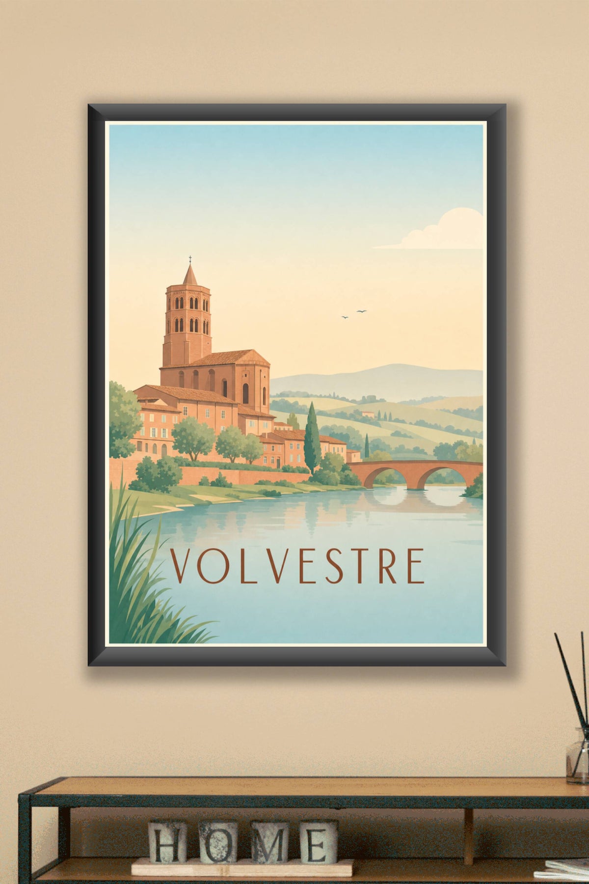 Affiche du Volvestre - Poster de Rieux-Volvestre