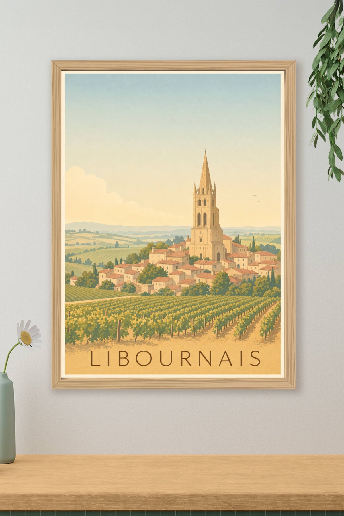 Affiche du Libournais - Poster de Saint-Émilion