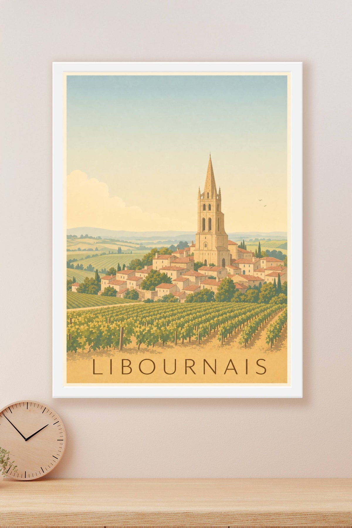 Affiche du Libournais - Poster de Saint-Émilion