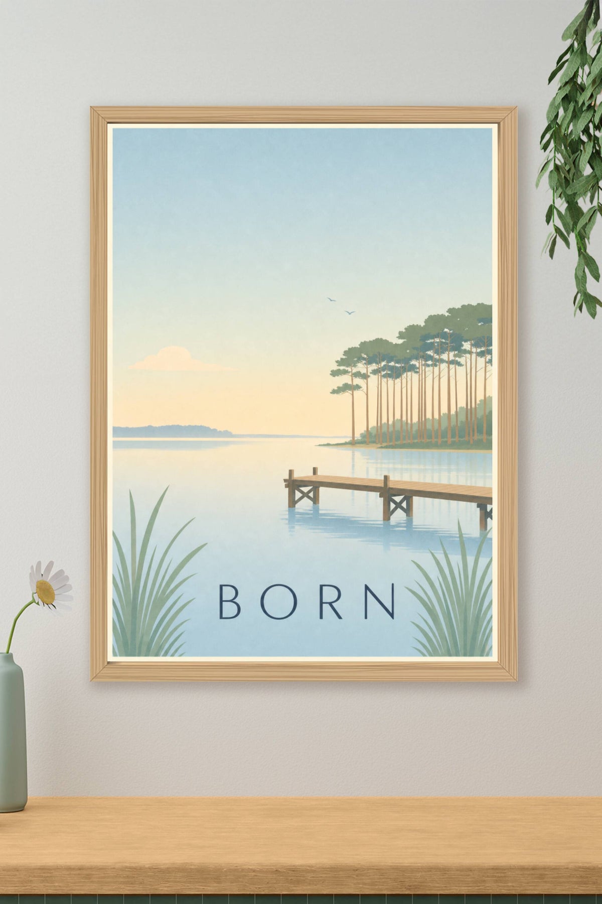 Affiche du Born - Poster de Biscarrosse