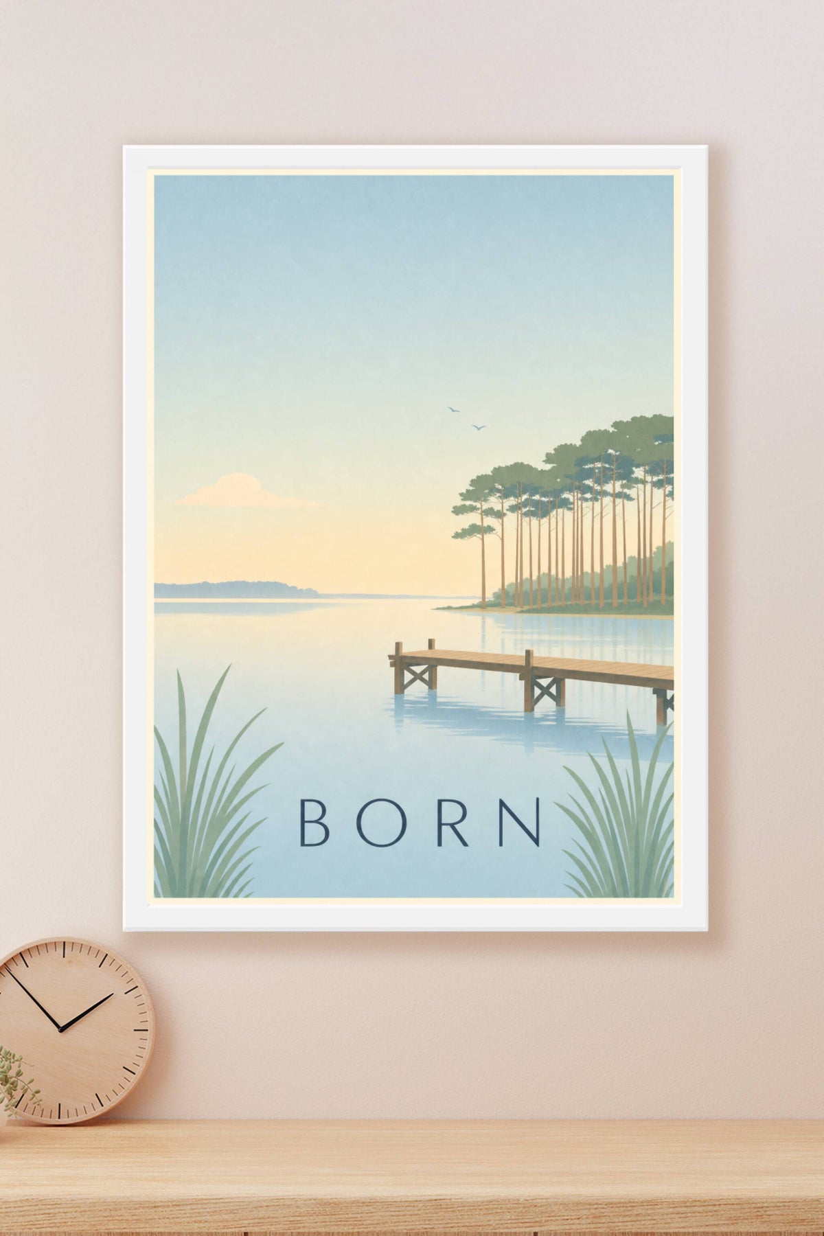 Affiche du Born - Poster de Biscarrosse
