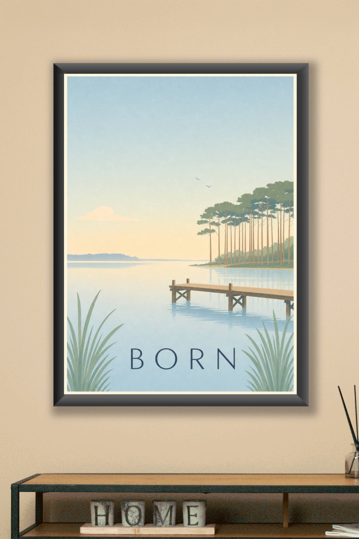 Affiche du Born - Poster de Biscarrosse