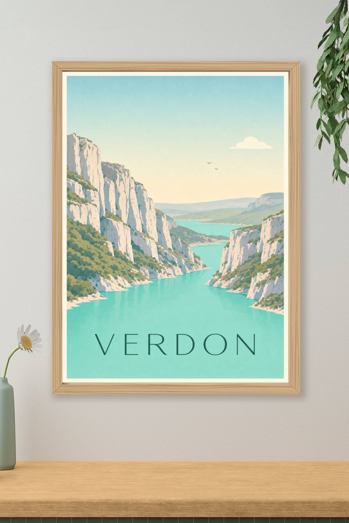 Affiche du Verdon - Poster des gorges du Verdon