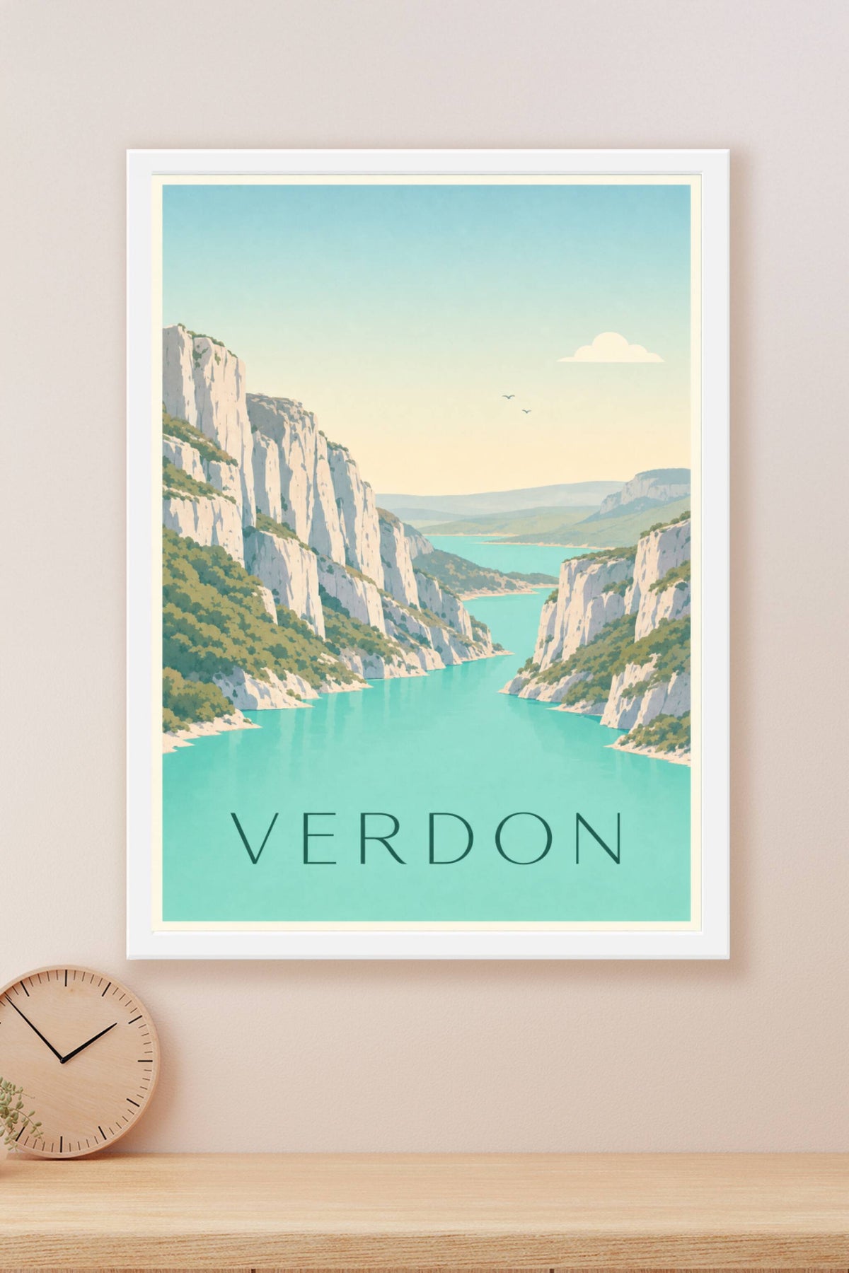 Affiche du Verdon - Poster des gorges du Verdon