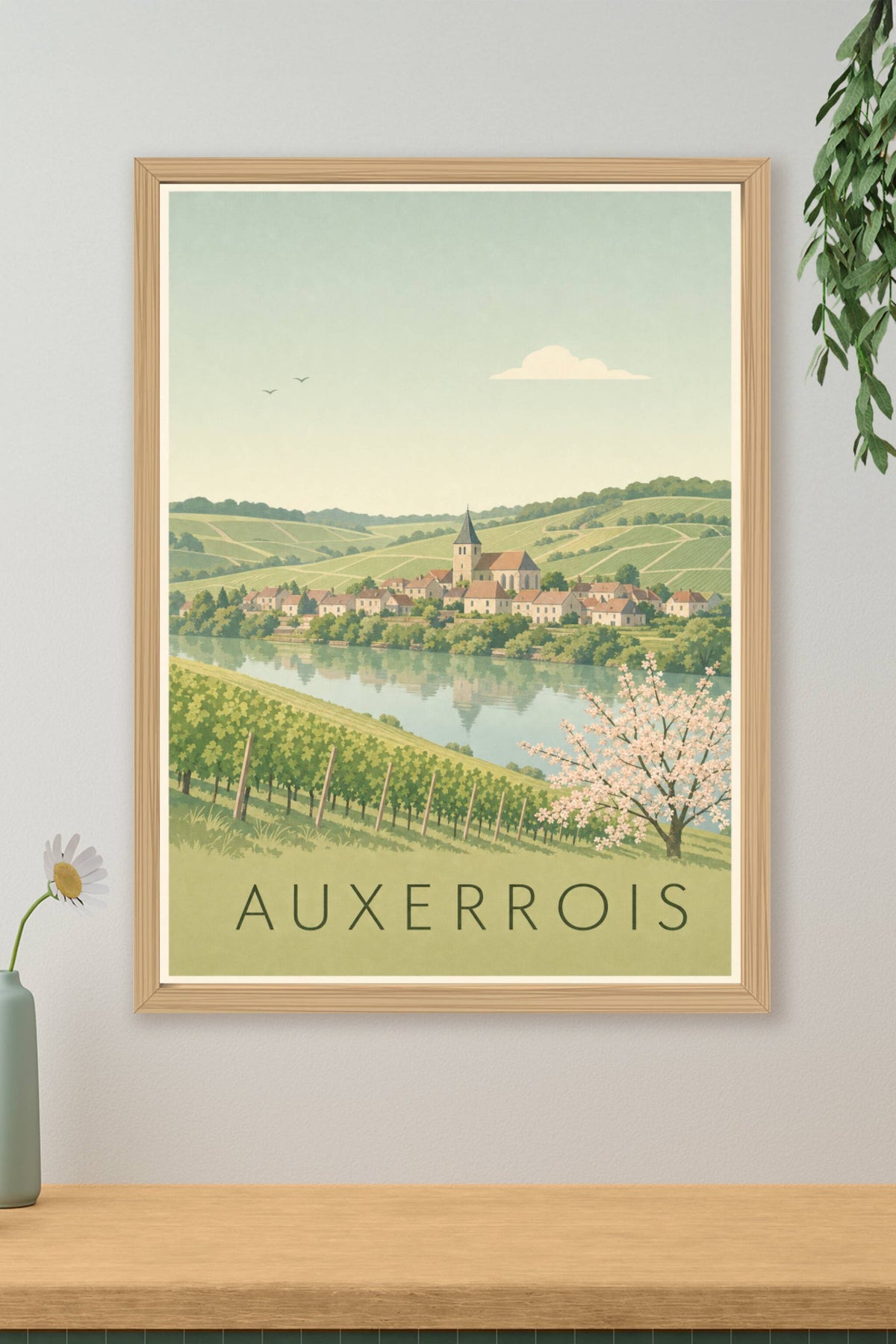 Affiche de l'Auxerrois - Poster d'Auxerre
